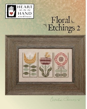 Floral Etchings - Heart In Hand