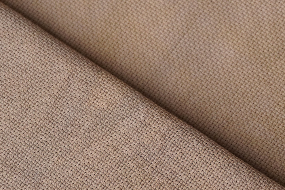 18 Count Aida - Coffee Stain - Cedar River Linen