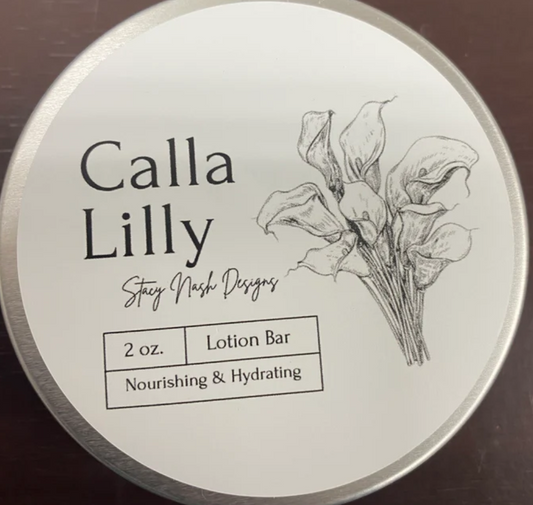 Calla Lilly Lotion Bar from Stacy Nash Designs