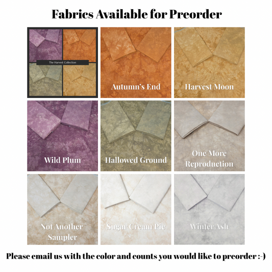 Fabric Fat Quarters from BeStitchMe! - 2026 Needlework Marketplace PREORDER