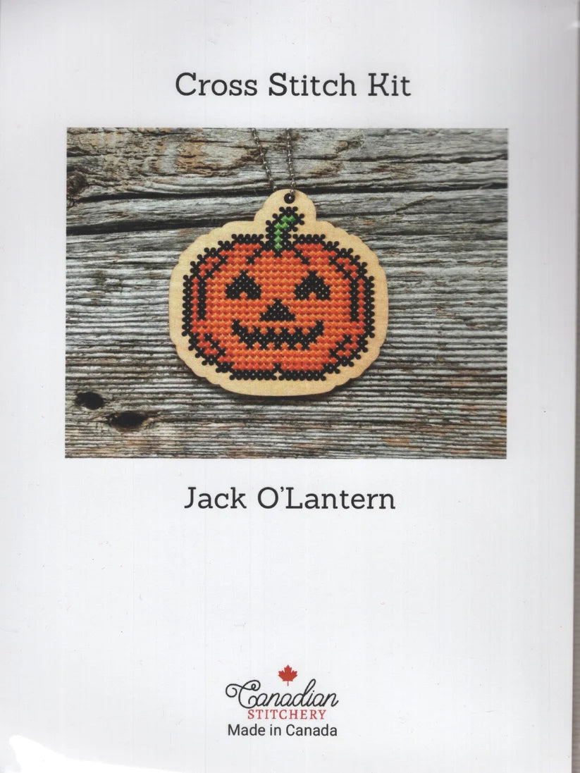 Jack O'Lantern Kit - Canadian Stitchery