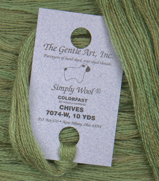 Chives - Simply Wool Thread by The Gentle Art