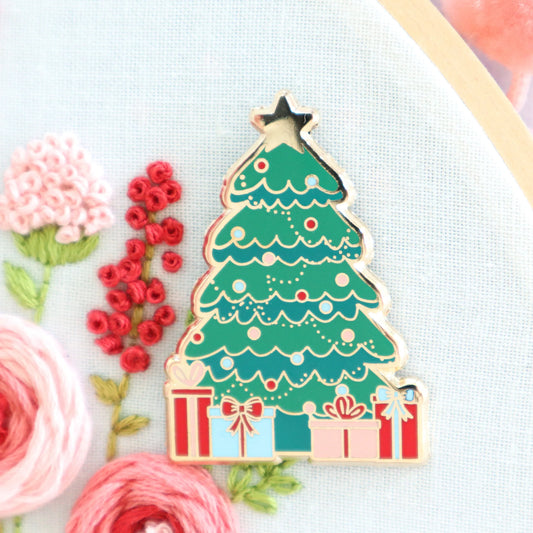 Christmas Tree Needle Minder - Flamingo Toes