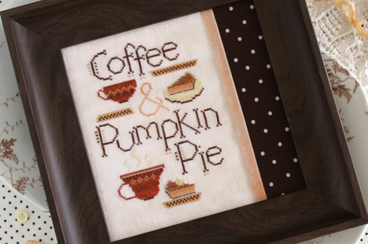 Coffee and Pumpkin Pie - October House Fiber Arts