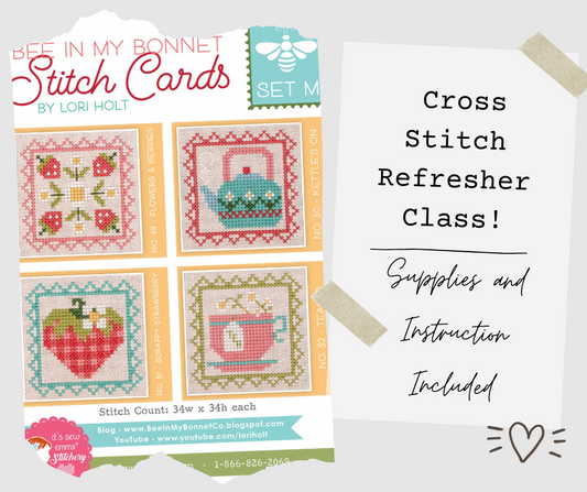 Refresher Cross Stitch Class