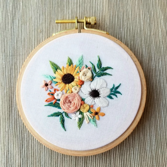 Cozy Harvest Embroidery Kit - Jessica Long Embroidery