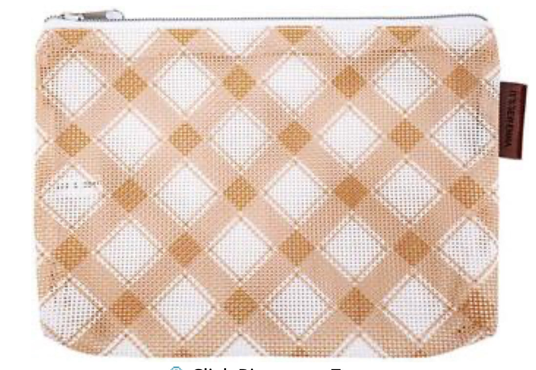 Pumpkin Mini - Mad for Plaid Project Bag by It's Sew Emma