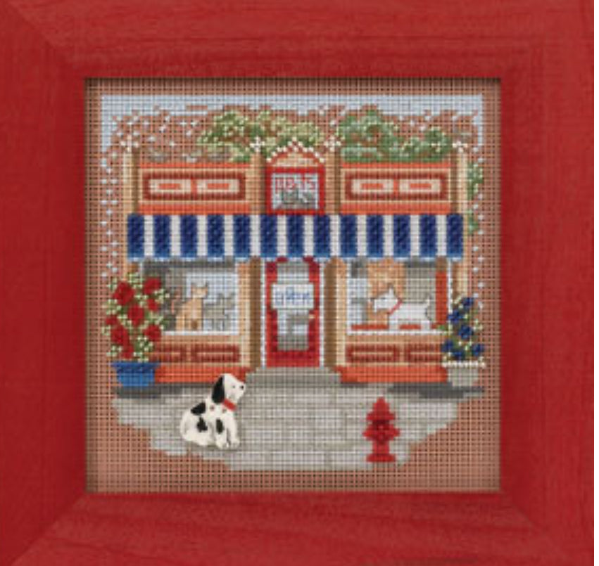Pet Shoppe Beaded Cross Stitch Kit - Mill Hill