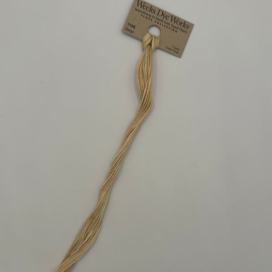 Beige (1106)- Weeks Dye Works