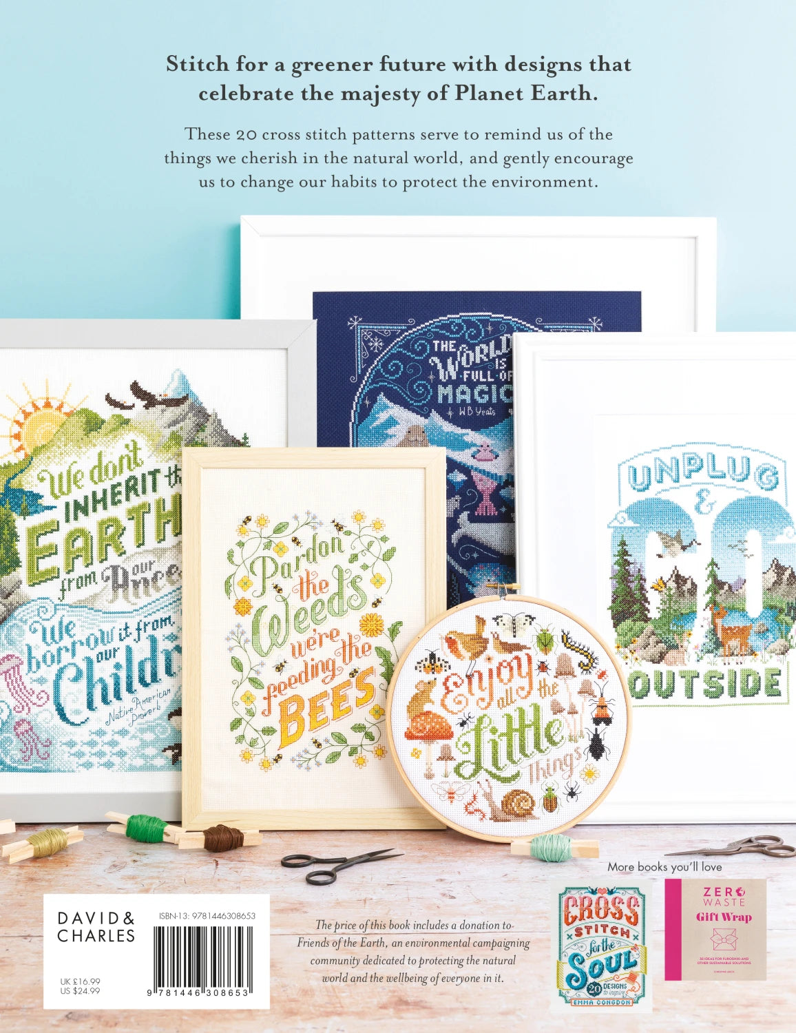 Cross Stitch for the Earth by Emma Congdon