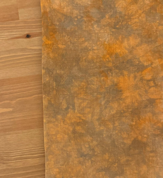 36 Count Edinburgh Linen - Pumpkin King - Atomic Ranch/Rogue Fabric