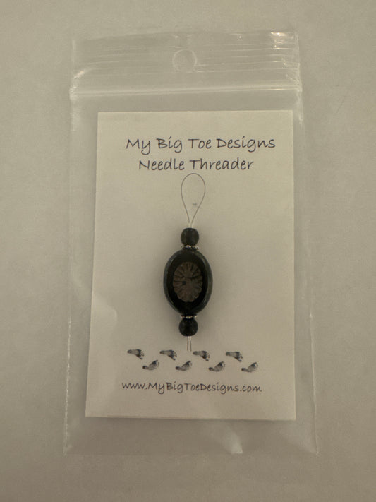 Black Wire Needle Thread - My Big Toe Designs