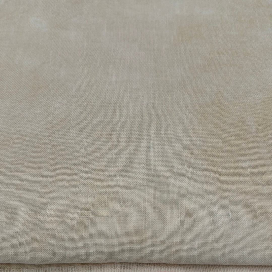 40 Count Newcastle Linen - Cream & Sugar - Fiber on a Whim