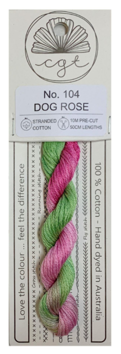 Dog Rose (No. 104) - Cottage Garden Threads