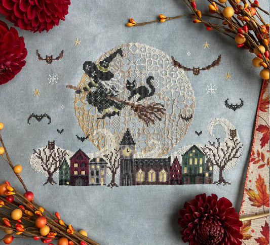 Night Riders Boxed Kit - Cross Stitch Kit - Love Poppet