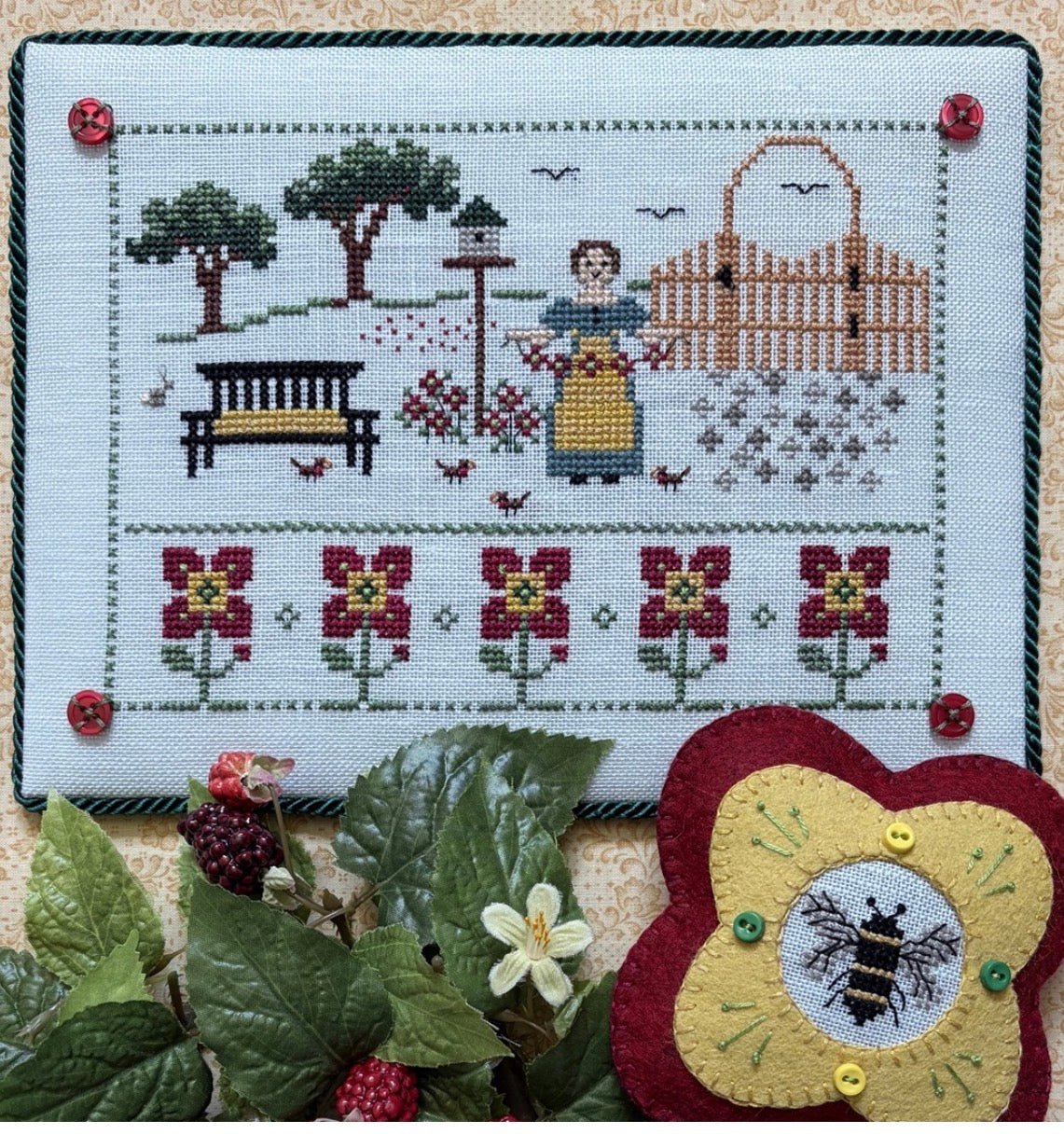Garden Party - Needle’s Notion - 2026 Needlework Marketplace PREORDER