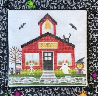 Schoolhouse Spooky Hollow #11 -Little Stitch Girl