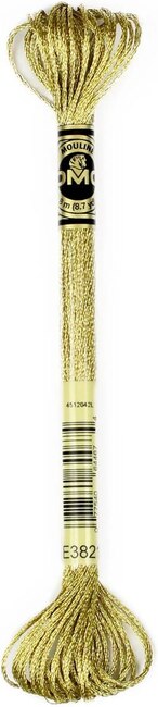 DMC Light Effects Metallic Floss - Gold E3821