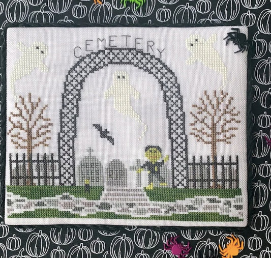Cemetery Spooky Hollow #8 -Little Stitch Girl