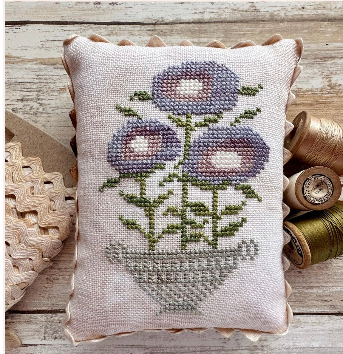 Posies - Lucy Beam - 2026 Needlework Marketplace PREORDER