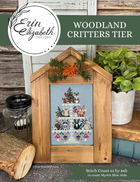 Woodland Critters Tier - Erin Elizabeth Designs