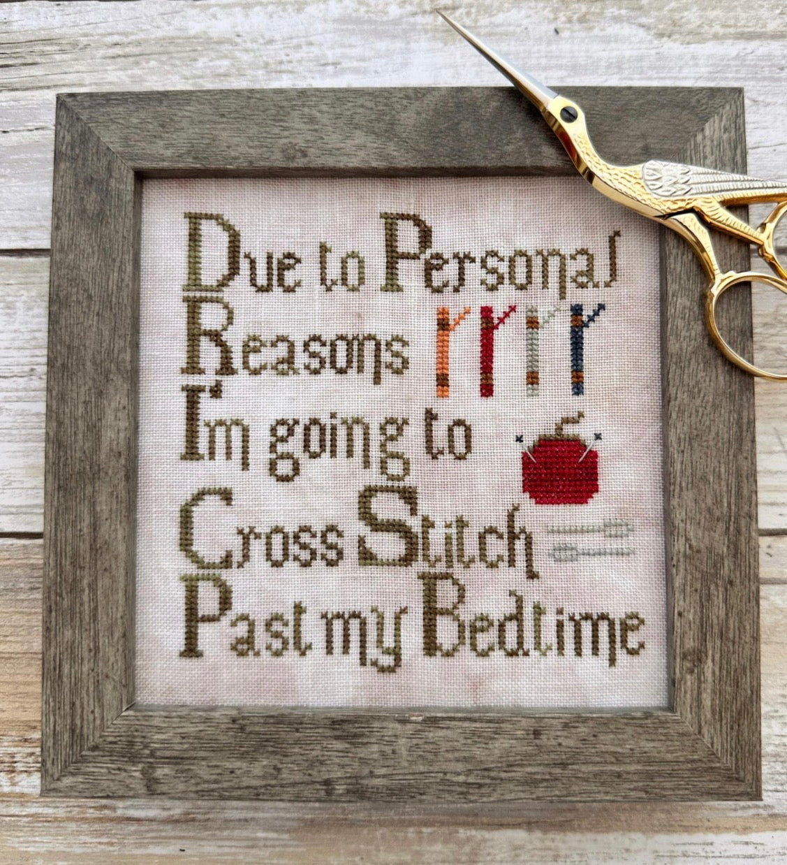 Personal Reasons - Lucy Beam - 2026 Needlework Marketplace PREORDER