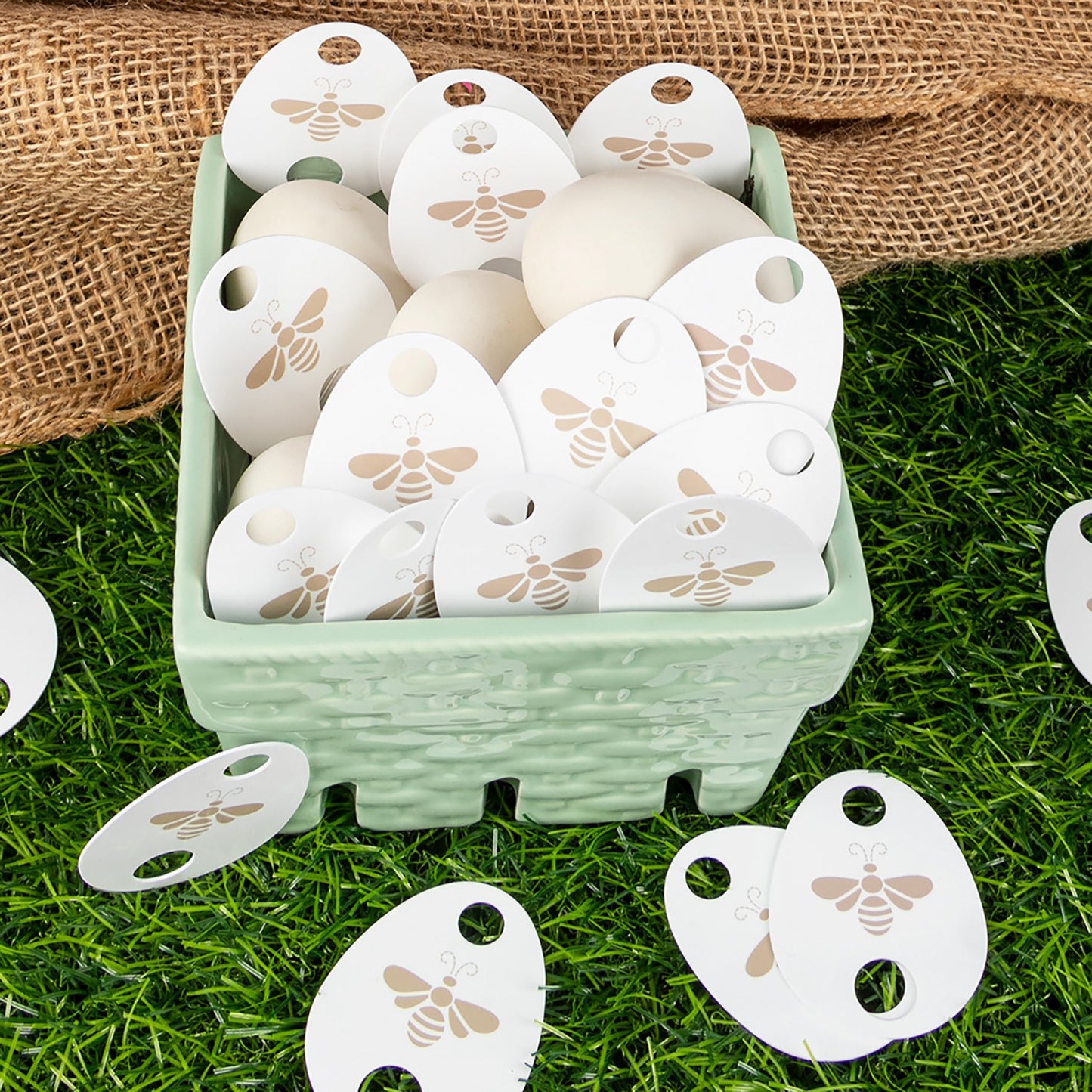 Farm Fresh Egg Floss Drops - Lori Holt of Bee in my Bonnet Co.