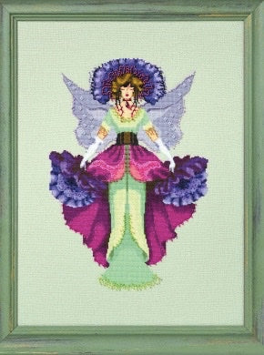 February Amethyst Fairy Pattern & Embellishment Pack - Mirabilia Designs