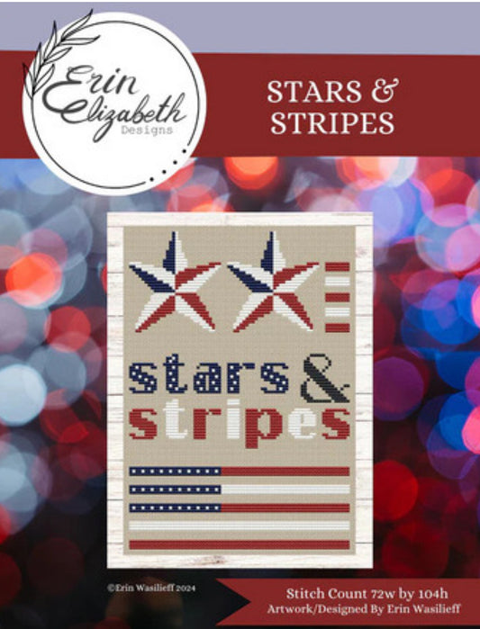 Stars & Stripes Silk Pack from Dinky Dyes
