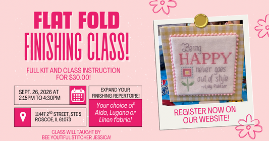 Flat Fold Finishing Class