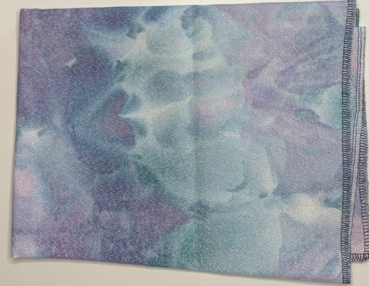 28 Count Opalescent Lugana - Frozen - Black Cauldron