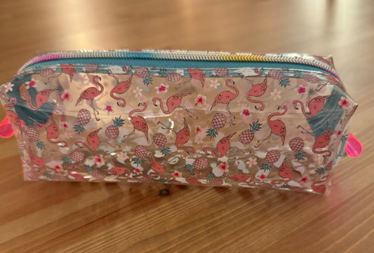 Flamingo Vinyl Notions Nanny Bag