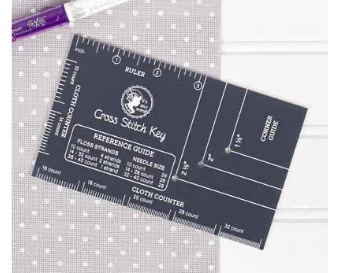 Cross Stitch Key - It’s Sew Emma