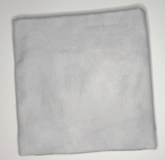 18 Count Aida - Slate - Fiber on a Whim