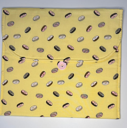 Donut Fabric Envelope Style Project Bag