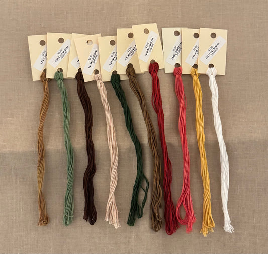 PREORDER - Kit for The Christmas Market Series from Country Cottage Needleworks - One Time Purchase