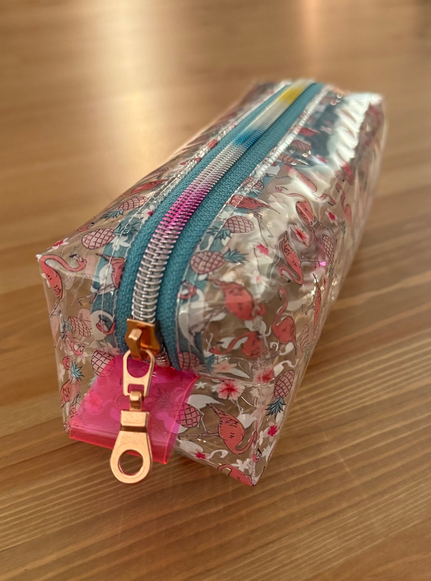 Flamingo Vinyl Notions Nanny Bag