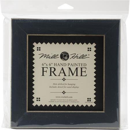 6x6 Matte Blue Mill Hill Frame