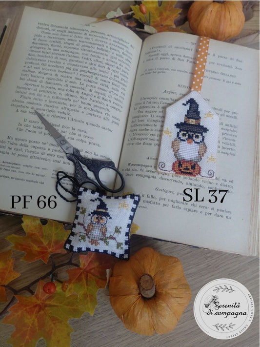 Halloween Owl Bookmark Kit - Serenita di Campagna