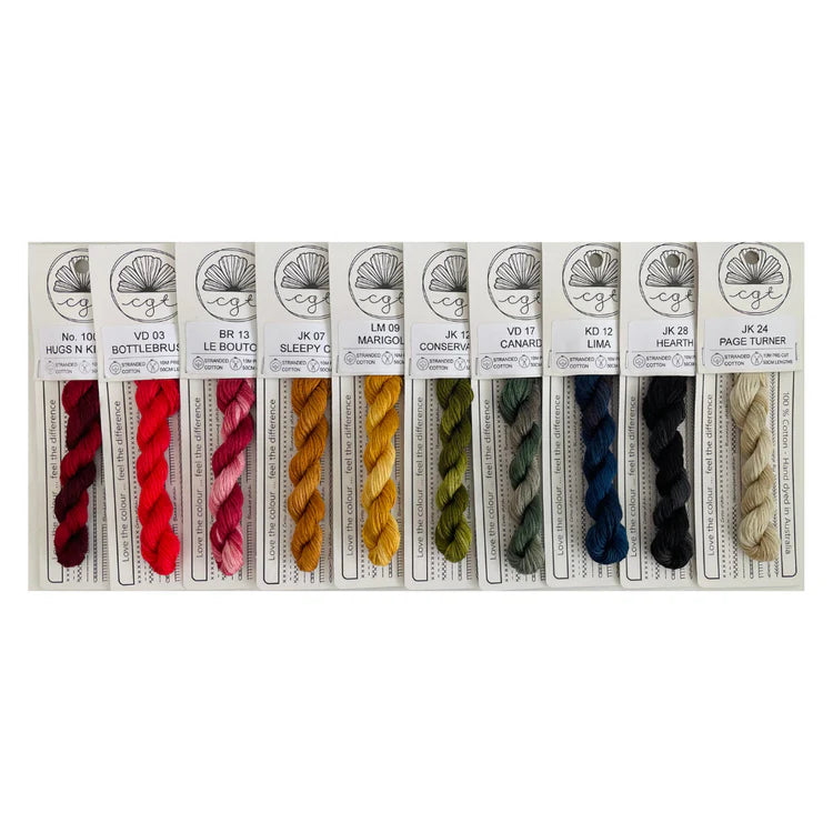 Hearts for Pam Thread Pack - Cottage Garden Threads