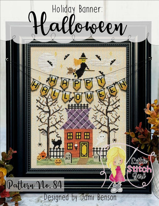 Holiday Banner: Halloween - Little Stitch Girl