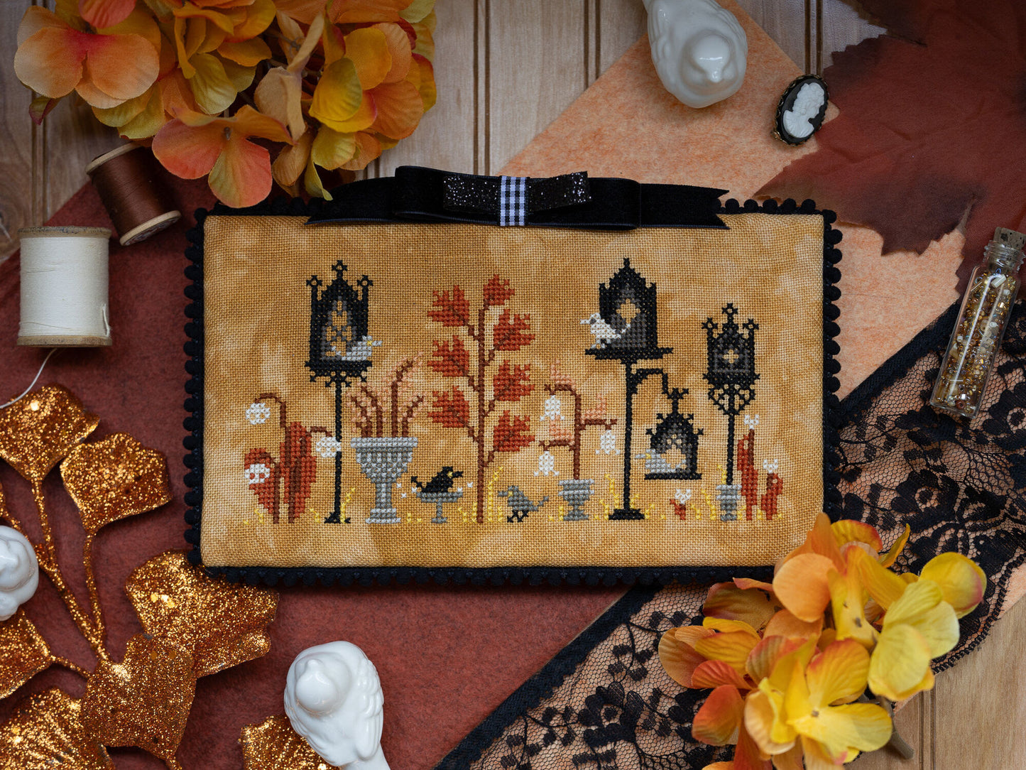 Gothic Birdhouses - Sprouting Lupine