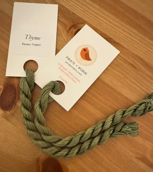 Thyme - Pirate + Robin Floss