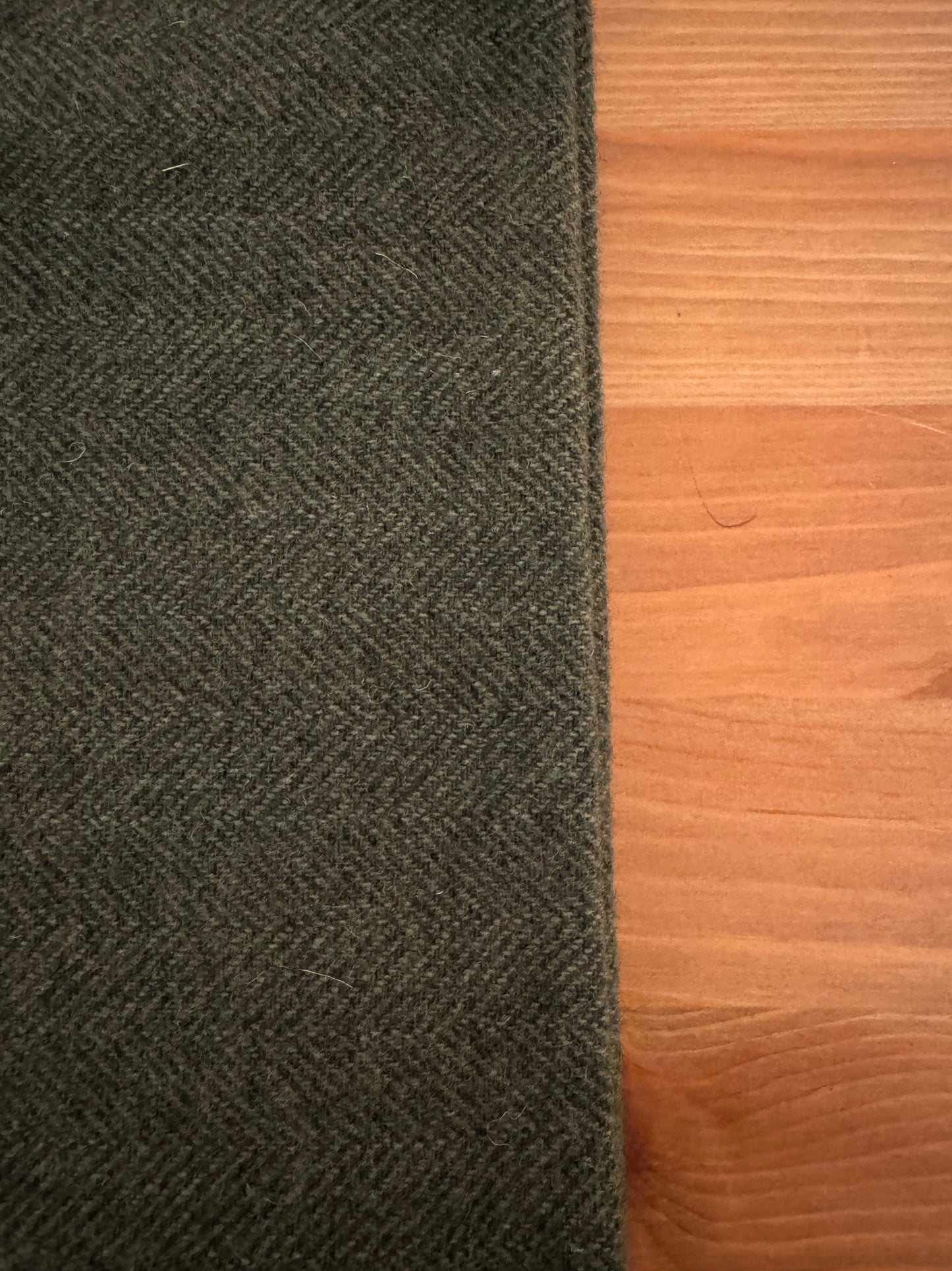 Juniper Herringbone Wool - Weeks Dye Works