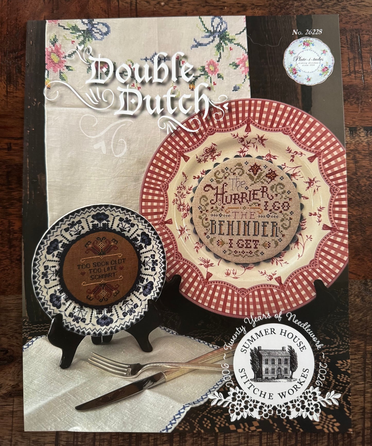Plate-i-tude: Double Dutch - Summer House Stitche Workes