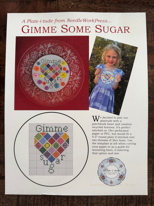 Plate-i-tude: Gimme Some Sugar - NeedleWorkPress