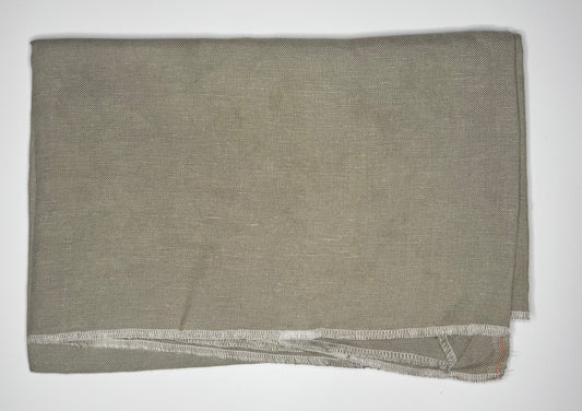 28 Count Cashel Linen - Saltbush - Fox and Rabbit