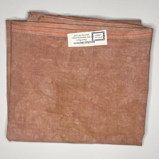 40 Count Newcastle Linen - Smoked Salmon - Fiber on a Whim