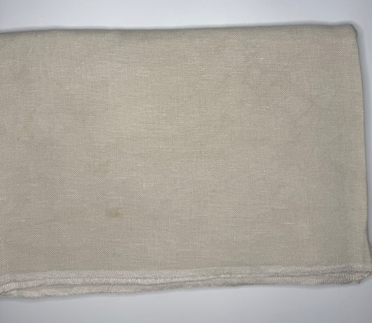28 Count Cashel Linen - White Clay - Fox and Rabbit