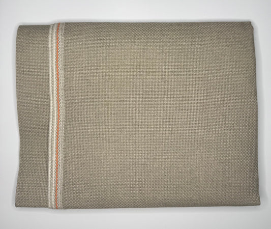 14 Count Raw/Natural Linen Aida Fabric by Zweigart